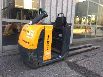 Used Forklift Truck JUNGHEINRICH ECE 225 ELEKTRO NIEDERHUBKOMMISSIONIERER (11533418) backdrop