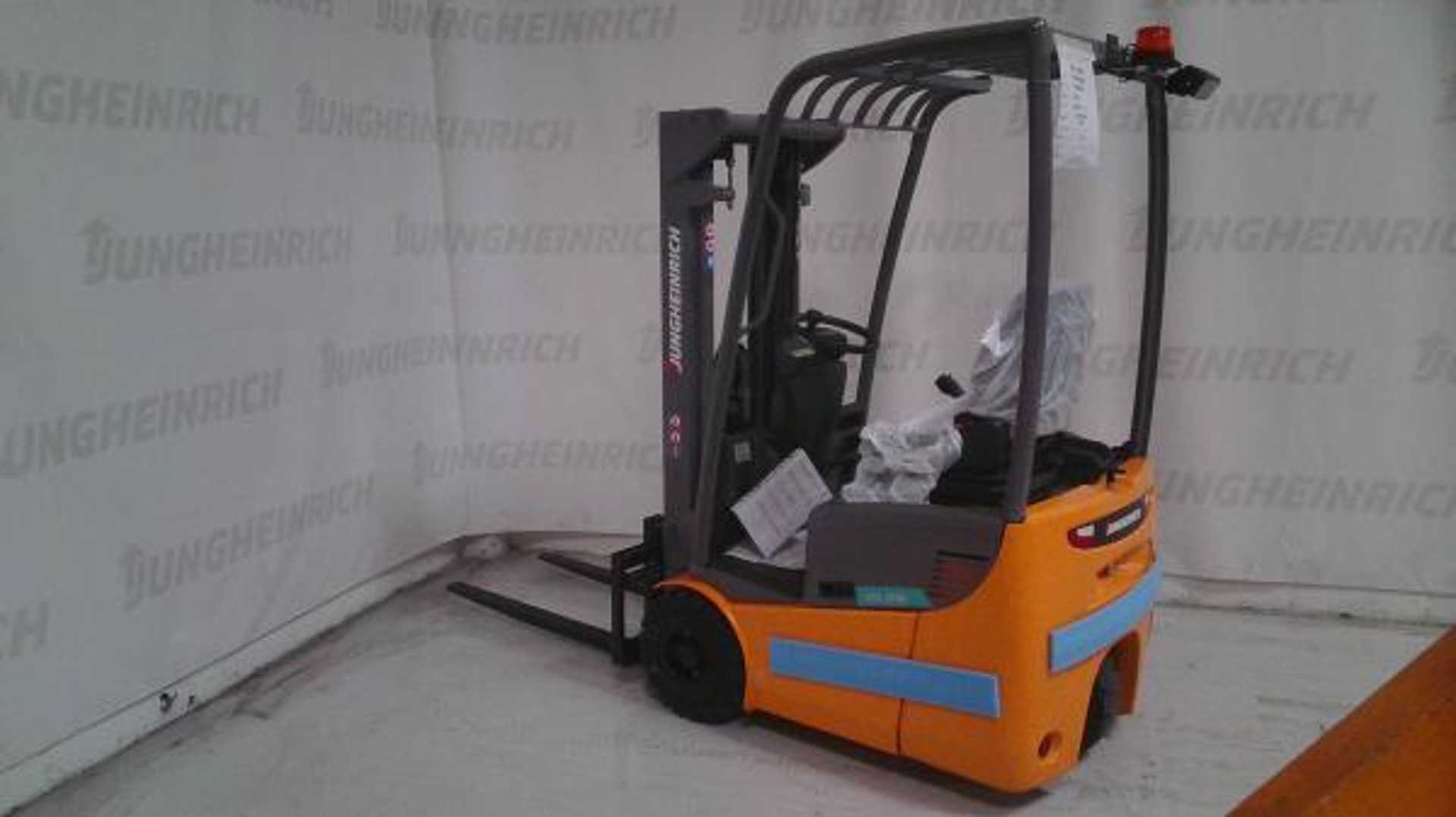 Used Forklift Truck JUNGHEINRICH EFG 110k MP 435 DZ ELEKTRO DREIRADFRONTSTAPLER (13060865)