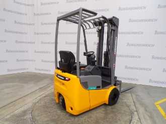 Used Forklift Truck JUNGHEINRICH EFG 110k SP GE 115-500 DZ ELEKTRO DREIRADFRONTSTAPLER (12971790)