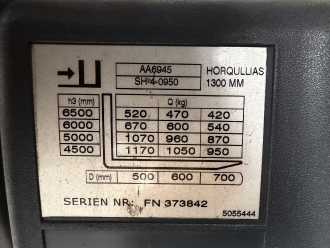Used Forklift Truck JUNGHEINRICH EFG 113 ELEKTRO DREIRADFRONTSTAPLER (13066311)