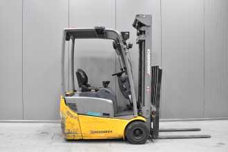 Used Forklift Truck JUNGHEINRICH EFG 115 /58590/ ELEKTRO DREIRADFRONTSTAPLER (13064245)