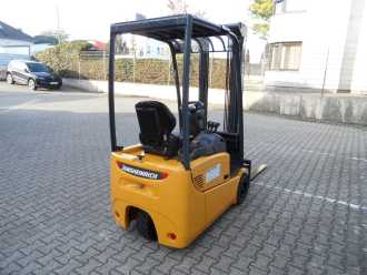 Used Forklift Truck JUNGHEINRICH EFG 115 - Freisichtmast ELEKTRO DREIRADFRONTSTAPLER (13072014)