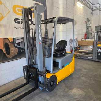 Used Forklift Truck JUNGHEINRICH EFG 115 SP 360ZT ELEKTRO DREIRADFRONTSTAPLER (13059548)