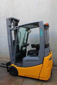 Used Forklift Truck JUNGHEINRICH EFG 213 550 DZ ELEKTRO DREIRADFRONTSTAPLER (13069253)