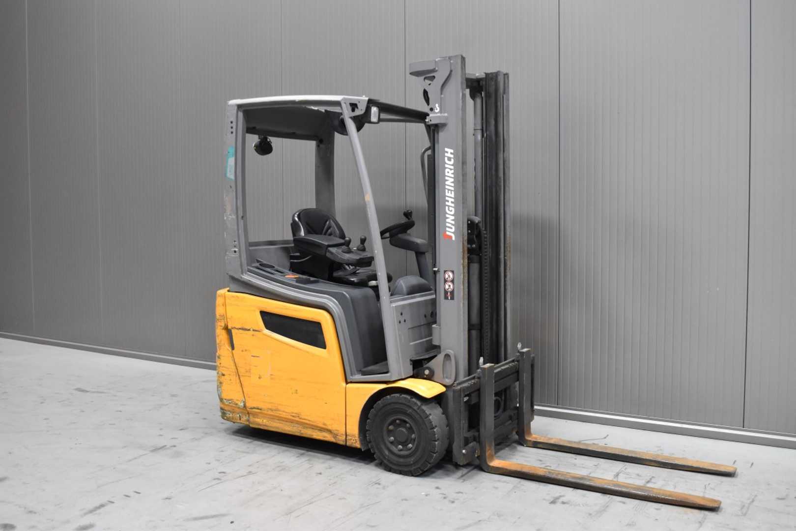 Used Forklift Truck JUNGHEINRICH EFG 213 /58588/ ELEKTRO DREIRADFRONTSTAPLER (13066424)