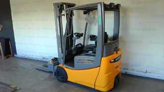 Used Forklift Truck JUNGHEINRICH EFG 213 GE 115-480 DZ ELEKTRO VIERRADFRONTSTAPLER (13034739)