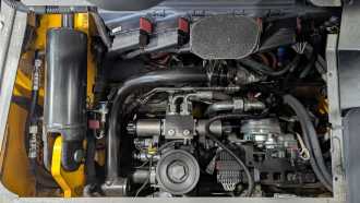 Used Forklift Truck JUNGHEINRICH EFG 213 LiIon Batterie ELEKTRO DREIRADFRONTSTAPLER (13066539)