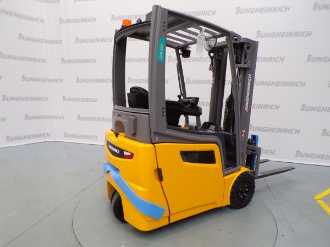 Used Forklift Truck JUNGHEINRICH EFG 213 MP GE 115-440 DZ ELEKTRO VIERRADFRONTSTAPLER (13015316)