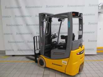 Used Forklift Truck JUNGHEINRICH EFG 213 SP GE 110-480 DZ ELEKTRO VIERRADFRONTSTAPLER (13070937)