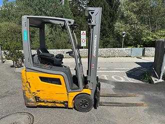 Used Forklift Truck JUNGHEINRICH EFG 215 - 500DZ ELEKTRO DREIRADFRONTSTAPLER (13064611)
