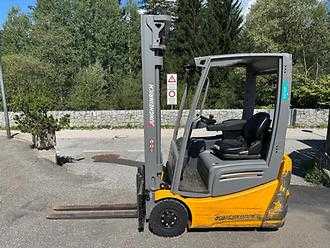 Used Forklift Truck JUNGHEINRICH EFG 215 - 550DZ ELEKTRO DREIRADFRONTSTAPLER (13064612)