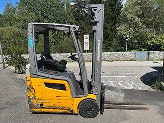 Used Forklift Truck JUNGHEINRICH EFG 215 - 550DZ ELEKTRO DREIRADFRONTSTAPLER (13064612)