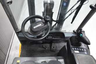 Used Forklift Truck JUNGHEINRICH EFG 215 /57472/ ELEKTRO DREIRADFRONTSTAPLER (13034423)