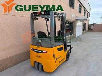 Used Forklift Truck JUNGHEINRICH EFG-215 ELEKTRO DREIRADFRONTSTAPLER (13050278)