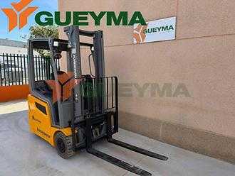 Used Forklift Truck JUNGHEINRICH EFG-215 ELEKTRO DREIRADFRONTSTAPLER (13050278)