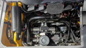 Used Forklift Truck JUNGHEINRICH EFG 215 G115-330ZZ ELEKTRO DREIRADFRONTSTAPLER (13063039)