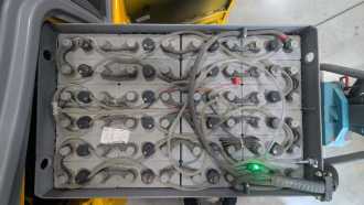 Used Forklift Truck JUNGHEINRICH EFG 215 G115-330ZZ ELEKTRO DREIRADFRONTSTAPLER (13063039)