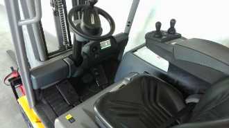 Used Forklift Truck JUNGHEINRICH EFG 215 GE 115 464DZ ELEKTRO VIERRADFRONTSTAPLER (13053311)