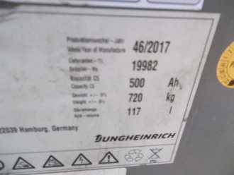 Used Forklift Truck JUNGHEINRICH EFG 215 GE115-310 ZZ ELEKTRO DREIRADFRONTSTAPLER (12816073)