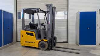 Used Forklift Truck JUNGHEINRICH EFG 215 GE115-480DZ ELEKTRO DREIRADFRONTSTAPLER (13065157)
