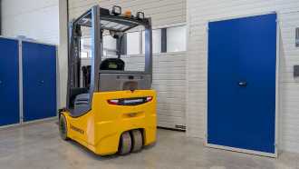 Used Forklift Truck JUNGHEINRICH EFG 215 GE115-480DZ ELEKTRO DREIRADFRONTSTAPLER (13066546)