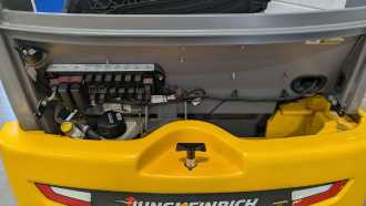 Used Forklift Truck JUNGHEINRICH EFG 215 GE115-480DZ ELEKTRO DREIRADFRONTSTAPLER (13066546)