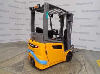 Used Forklift Truck JUNGHEINRICH EFG 215 MP GE 115-440 DZ ELEKTRO VIERRADFRONTSTAPLER (12978578)