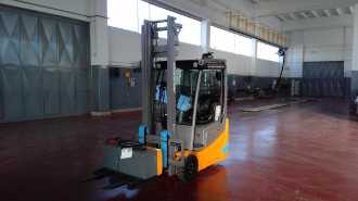 Used Forklift Truck JUNGHEINRICH EFG 215 SP GE 115-400 ZT ELEKTRO VIERRADFRONTSTAPLER (13015164)