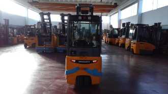 Used Forklift Truck JUNGHEINRICH EFG 215 SP GE 115-400 ZT ELEKTRO VIERRADFRONTSTAPLER (13015164)
