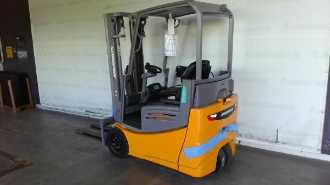 Used Forklift Truck JUNGHEINRICH EFG 215 SP GE 115-440 DZ ELEKTRO VIERRADFRONTSTAPLER (13055940)