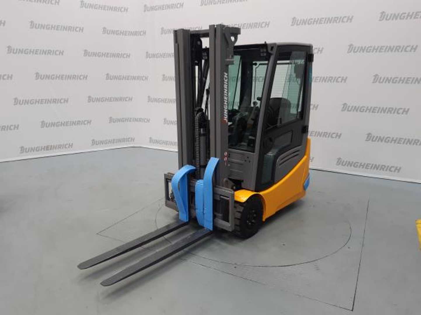 Used Forklift Truck JUNGHEINRICH EFG 215 SP GE 120-464 DZ ELEKTRO VIERRADFRONTSTAPLER (12999875)