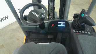 Used Forklift Truck JUNGHEINRICH EFG 215Li MP G+E 115-500 DZ ELEKTRO VIERRADFRONTSTAPLER (13071464)