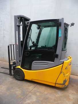 Used Forklift Truck JUNGHEINRICH EFG 216 500 DZ ELEKTRO DREIRADFRONTSTAPLER (13073666)
