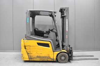Used Forklift Truck JUNGHEINRICH EFG 216 /58581/ ELEKTRO DREIRADFRONTSTAPLER (13064806)