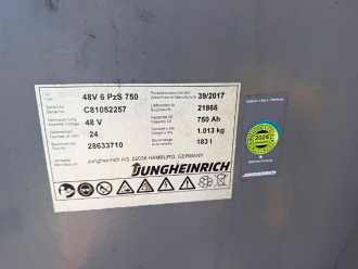 Used Forklift Truck JUNGHEINRICH EFG 216 Baujahr 2017 / Stunden 3028 HH 4700 ELEKTRO DREIRADFRONTSTAPLER (13059326)