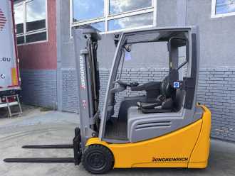 Used Forklift Truck JUNGHEINRICH EFG 216 Baujahr 2021 / Stunden 3196 HH 3100 ELEKTRO DREIRADFRONTSTAPLER (13067052)