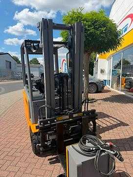 Used Forklift Truck JUNGHEINRICH EFG 216 ELEKTRO DREIRADFRONTSTAPLER (13057904)