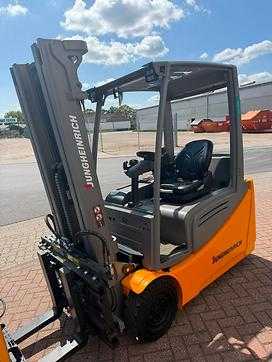 Used Forklift Truck JUNGHEINRICH EFG 216 ELEKTRO DREIRADFRONTSTAPLER (13057904)