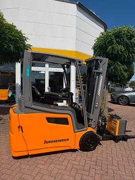 Used Forklift Truck JUNGHEINRICH EFG 216 ELEKTRO DREIRADFRONTSTAPLER (13057904)