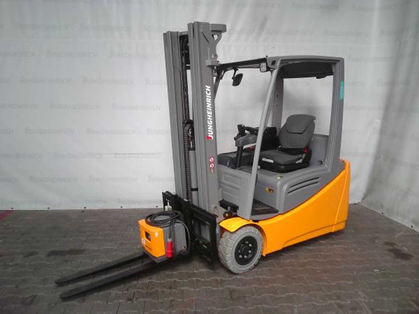 Used Forklift Truck JUNGHEINRICH EFG 216 GE MP 115-500 DZ ELEKTRO VIERRADFRONTSTAPLER (12967618)