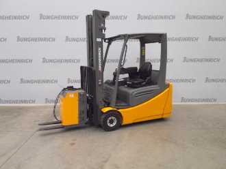 Used Forklift Truck JUNGHEINRICH EFG 216 SP GE 100-550 DZ ELEKTRO DREIRADFRONTSTAPLER (13062519)