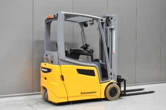 Used Forklift Truck JUNGHEINRICH EFG 216 k /57467/ ELEKTRO DREIRADFRONTSTAPLER (13034089)
