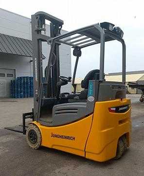 Used Forklift Truck JUNGHEINRICH EFG 216k ELEKTRO DREIRADFRONTSTAPLER (12793131)