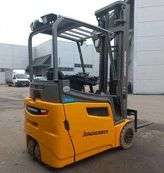 Used Forklift Truck JUNGHEINRICH EFG 216k ELEKTRO DREIRADFRONTSTAPLER (12793131)