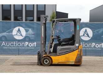 Used Forklift Truck JUNGHEINRICH EFG 216k ELEKTRO VIERRADFRONTSTAPLER (13032244)