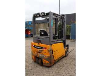 Used Forklift Truck JUNGHEINRICH EFG 216k ELEKTRO VIERRADFRONTSTAPLER (13032244)