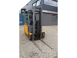 Used Forklift Truck JUNGHEINRICH EFG 216k ELEKTRO VIERRADFRONTSTAPLER (13032244)
