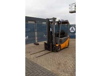 Used Forklift Truck JUNGHEINRICH EFG 216k ELEKTRO VIERRADFRONTSTAPLER (13032244)