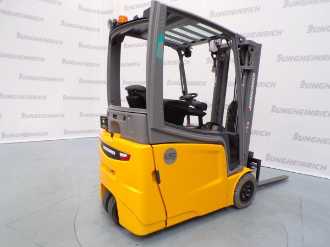 Used Forklift Truck JUNGHEINRICH EFG 216k Li SP GE 115 440 DZ ELEKTRO VIERRADFRONTSTAPLER (13020624)