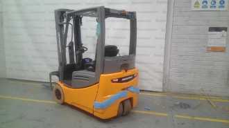 Used Forklift Truck JUNGHEINRICH EFG 216k SP G+E 115-470 DZ ELEKTRO VIERRADFRONTSTAPLER (13052410)